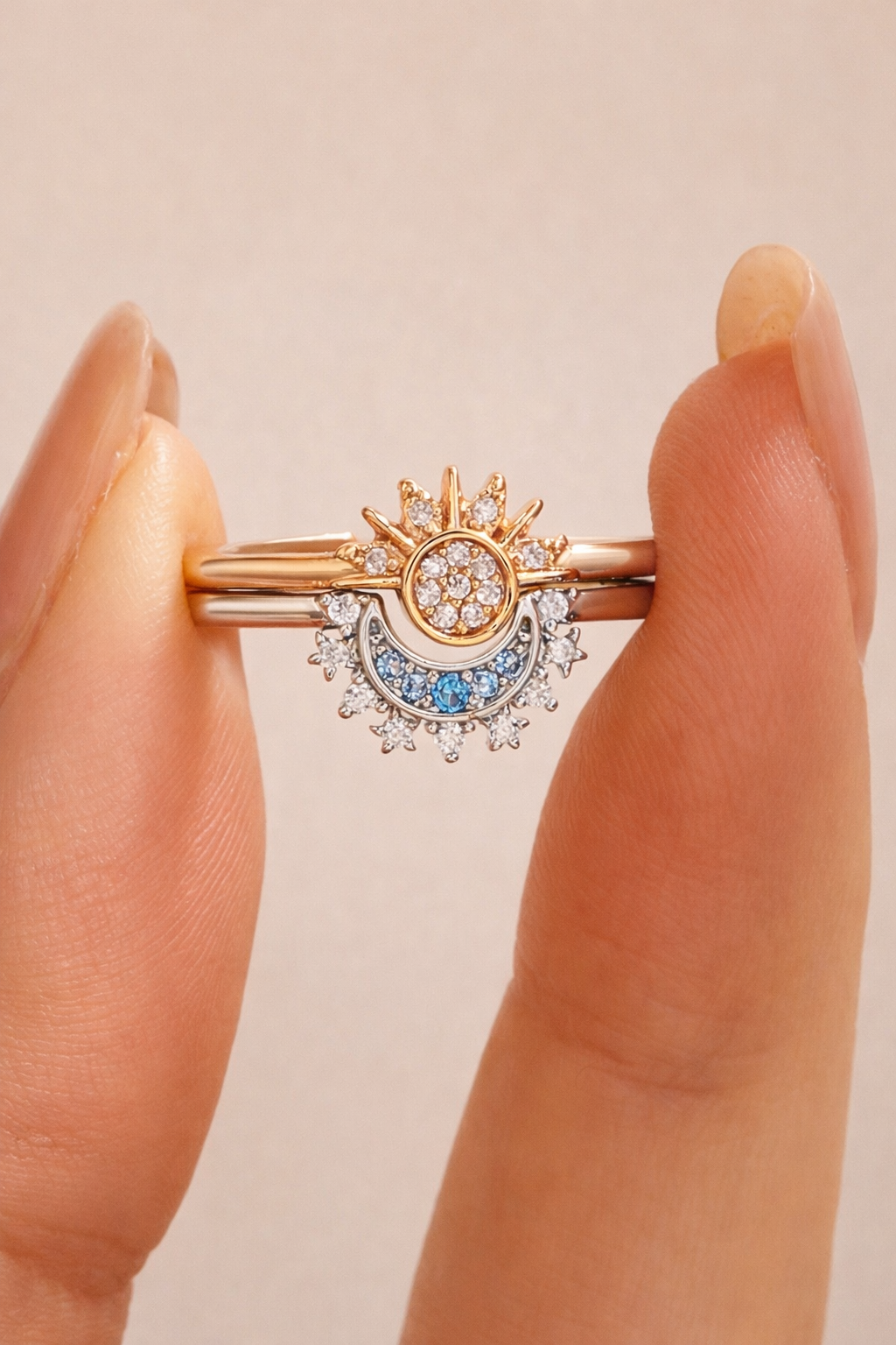 Sun and Moon Ring