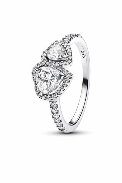 EndlessBond™ Double Heart ring