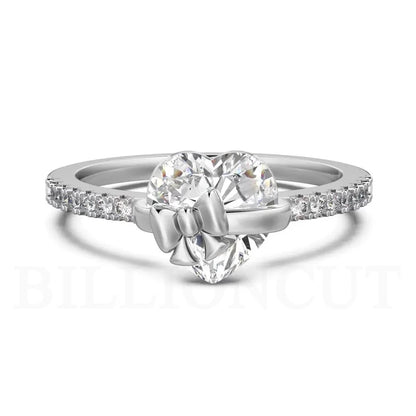 Corazón sin fin (Anillo de lazo)